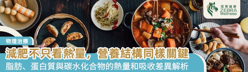 減肥不只看熱量，營養結構同樣關鍵