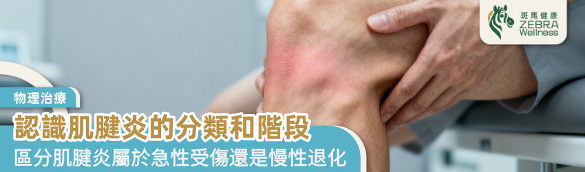 認識肌腱炎的分類和階段