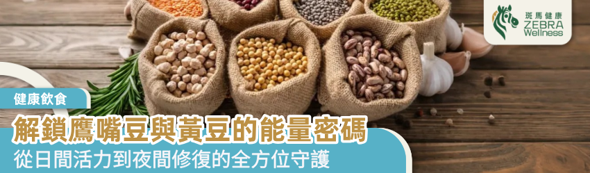 解鎖鷹嘴豆與黃豆的能量密碼